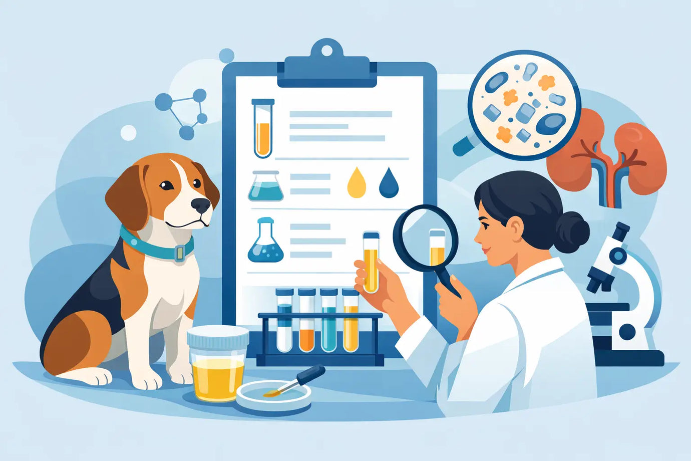 Dog Urinalysis Test Results: What They Can Reveal