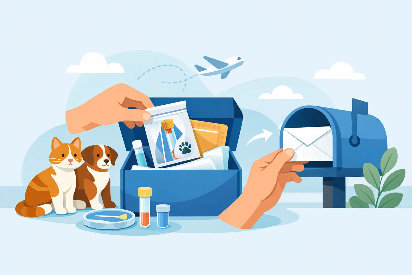 How to Mail Pet Test Samples the Right Way