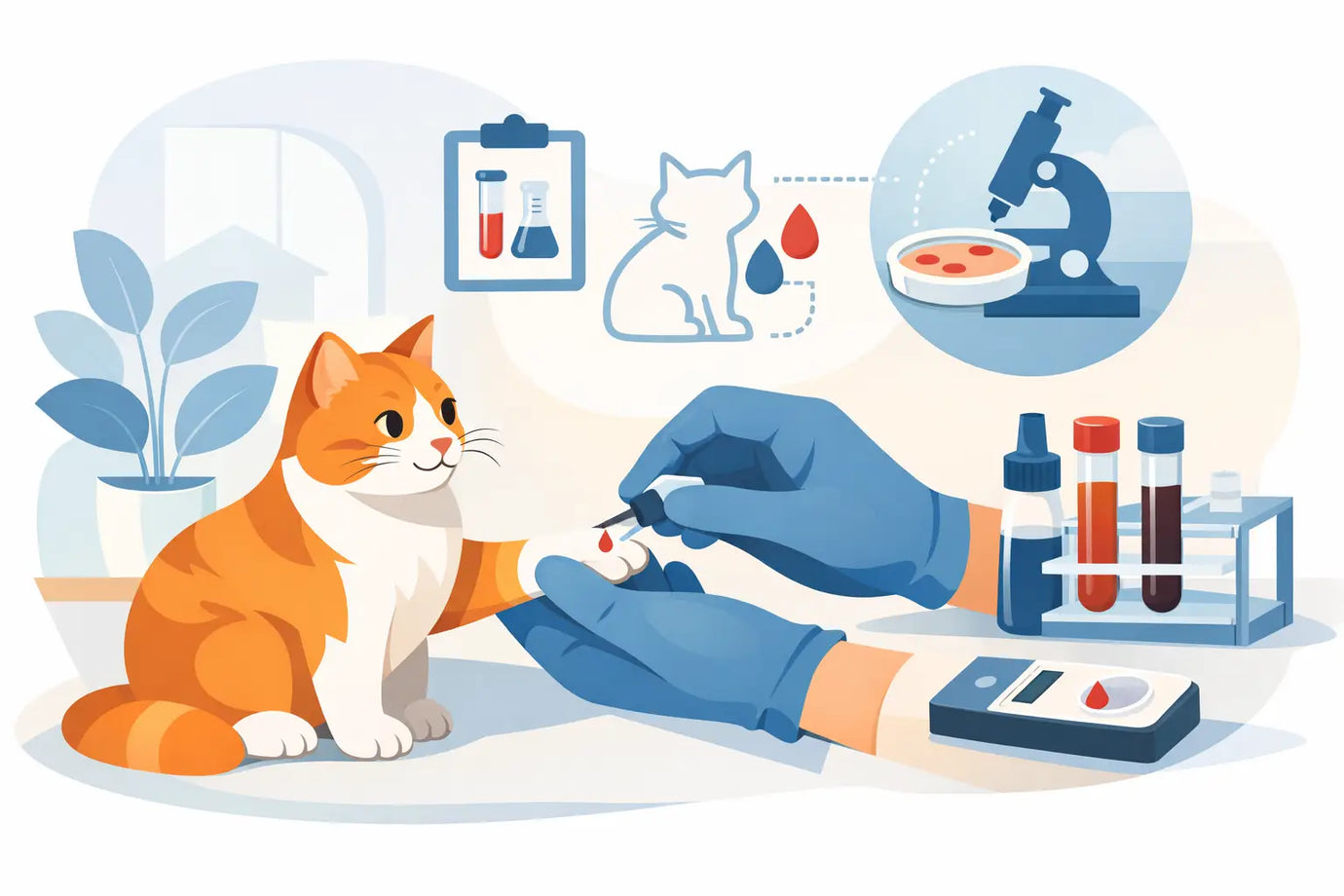 Cat Blood Test at Home: What to Expect