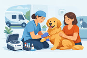 Mobile Pet Blood Draw Example for Pet Owners