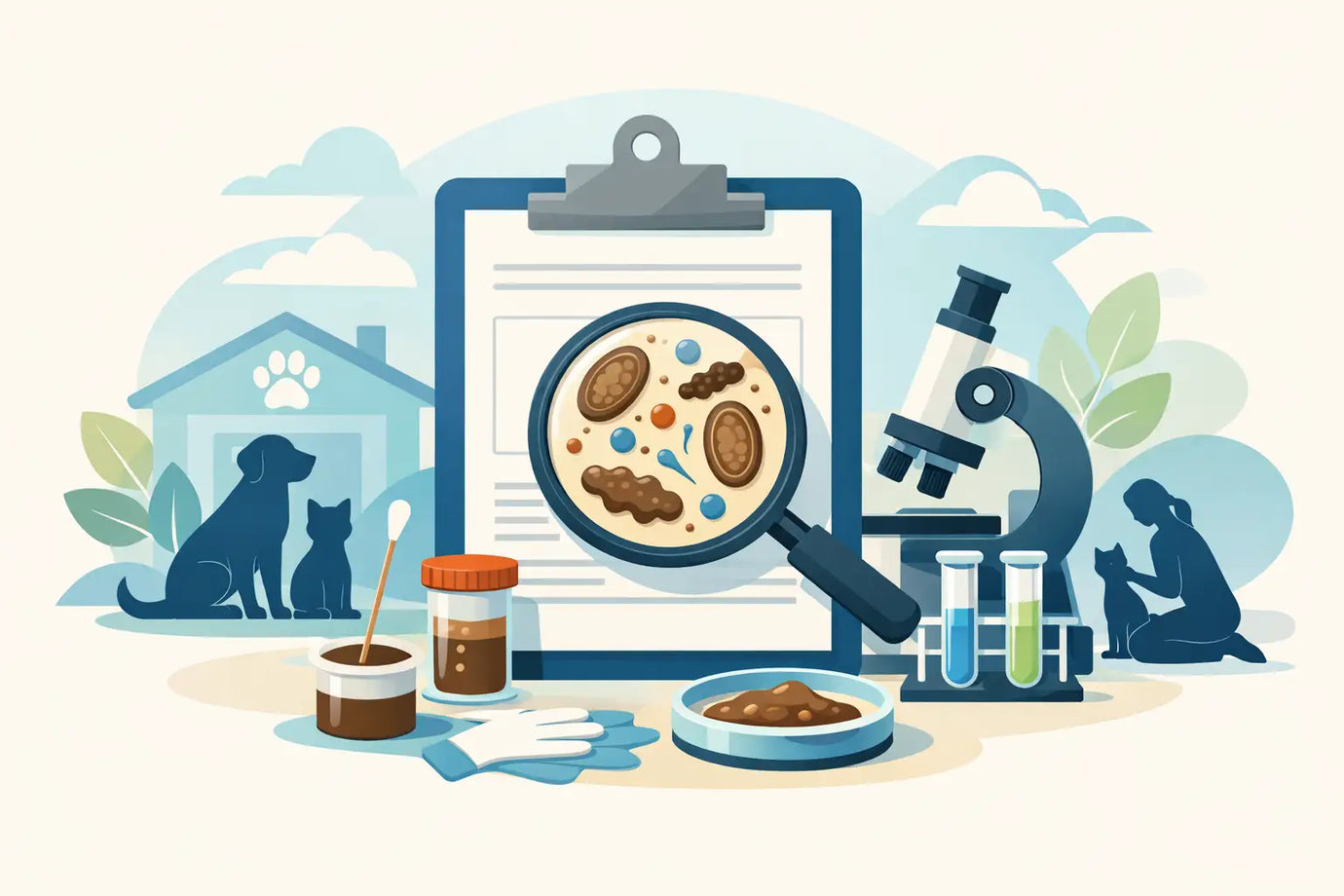 Rescue Intake Fecal Testing Example