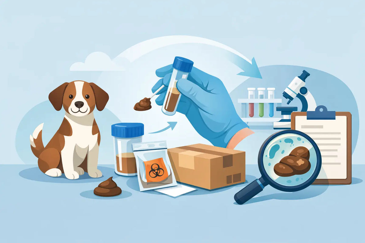 Mail-In Fecal Test for Dogs, Made Simple