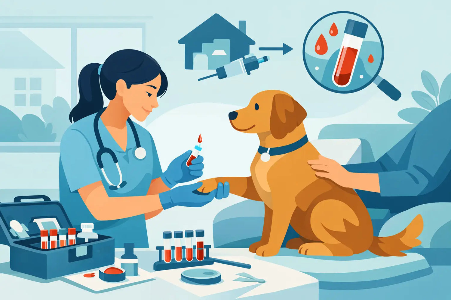 Home Visit Blood Testing for Dogs Explained