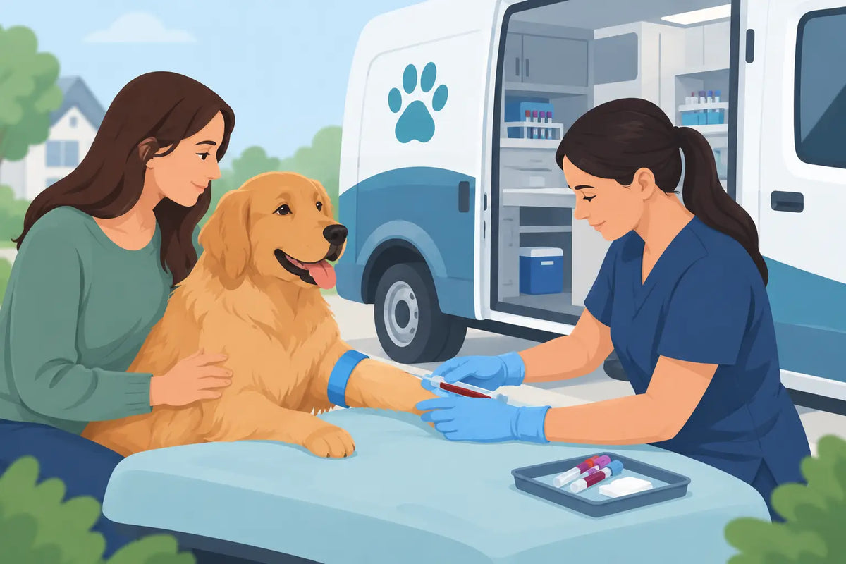 Mobile Pet Blood Draw Near Me: What to Know