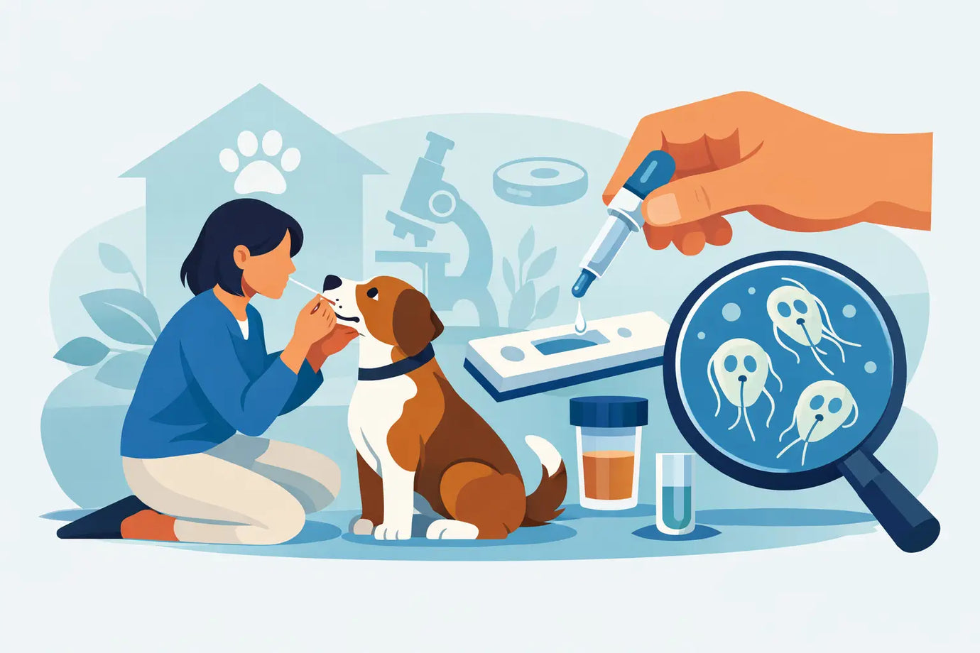 How to Test Dog for Giardia at Home