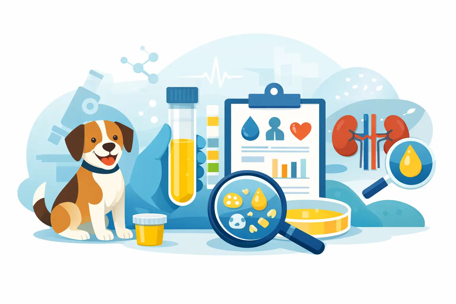 What a Dog Urine Test Kit Can Tell You