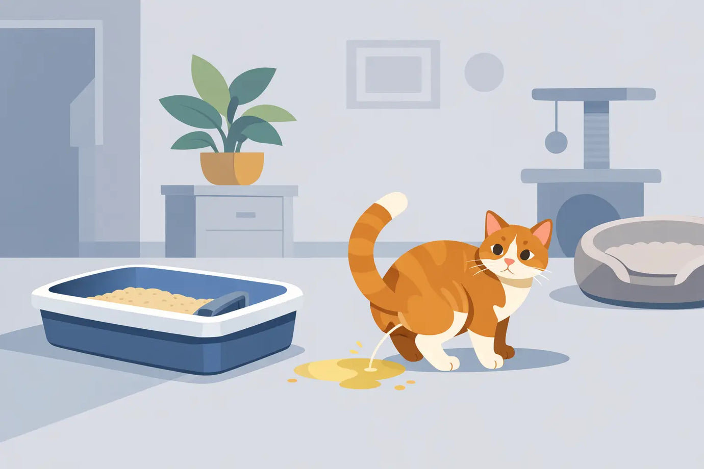 Why Is My Cat Peeing Outside Litter Box?
