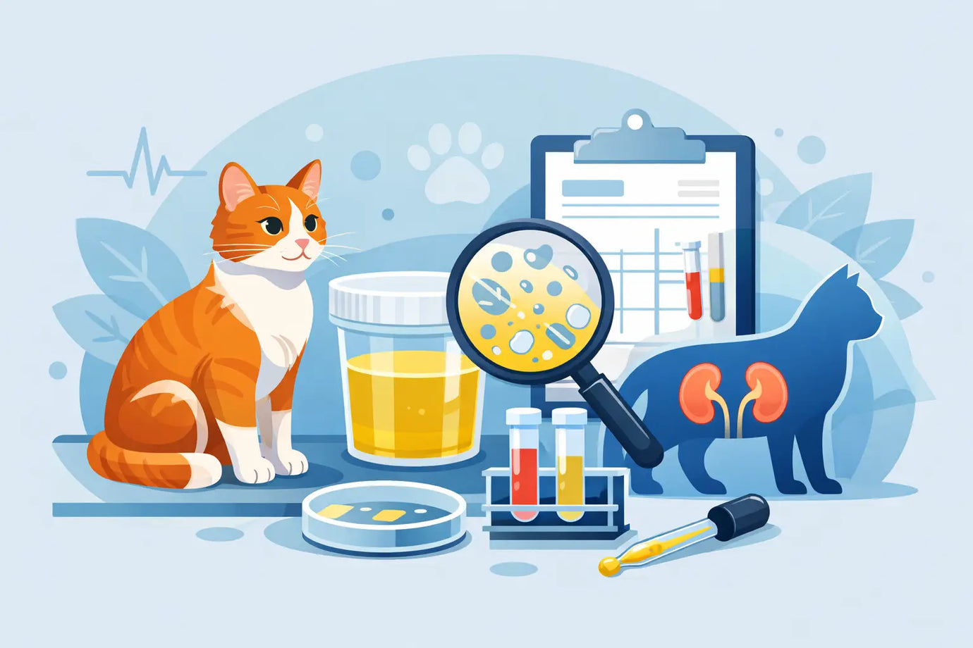 What a Cat Urinalysis Test Can Reveal About Health