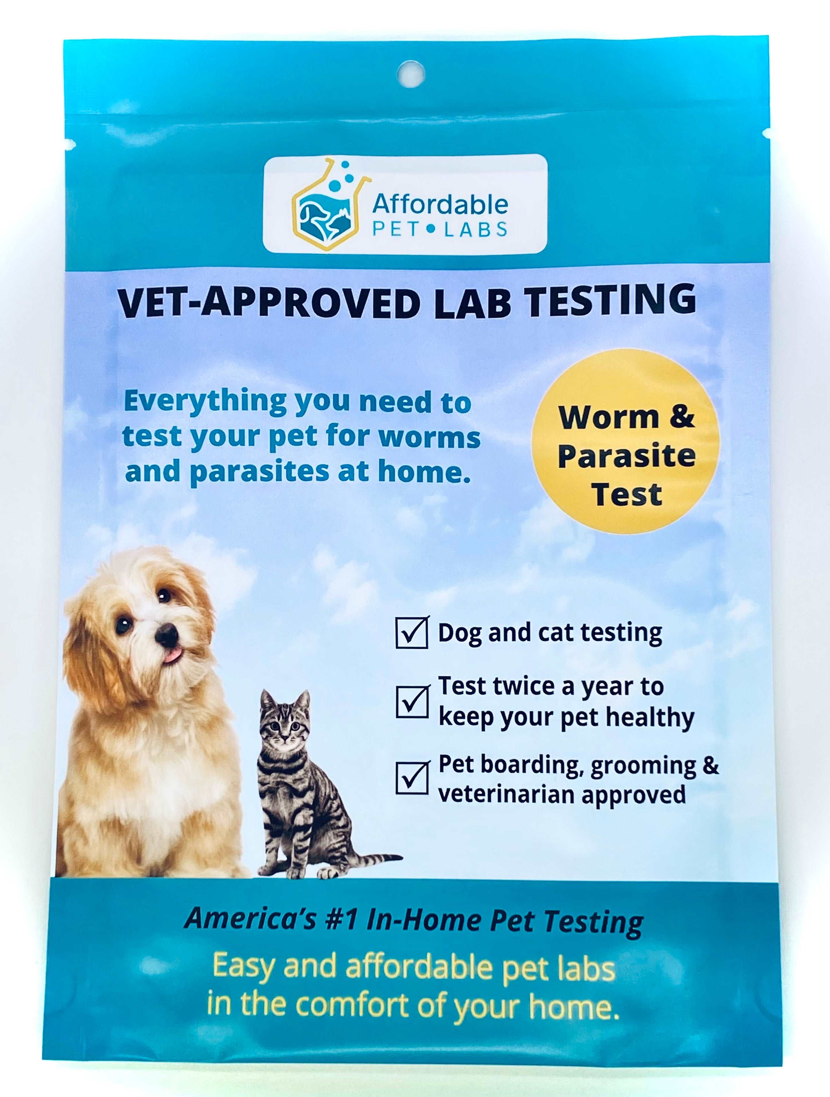 Easy Home Kit: Affordable Pet labs Premier Fecal Diagnostic Test For Cats