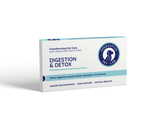 Easy Home Kit: Affordable Pet Labs Digestion & Detox Diagnostic Test For Dogs