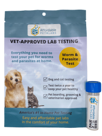 Easy Home Kit: Affordable Pet Labs Basic Fecal Test For Cats